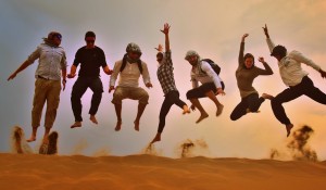 Zabavni trenutki v puščavi